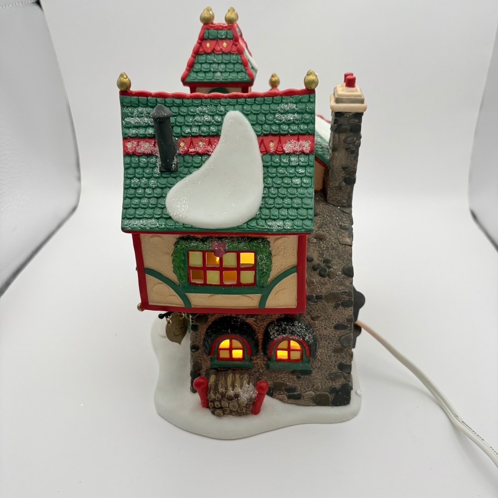 Department 56 North Pole Series Glass Ornament Works Christmas Village 56396 - Picture 2 of 8
